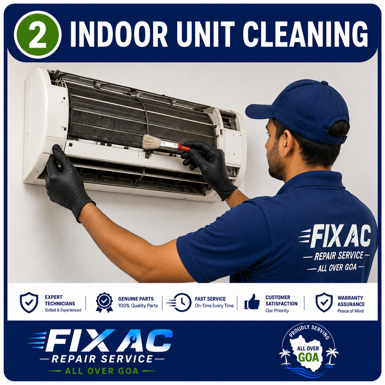 INDOOR UNIT CLEANING
