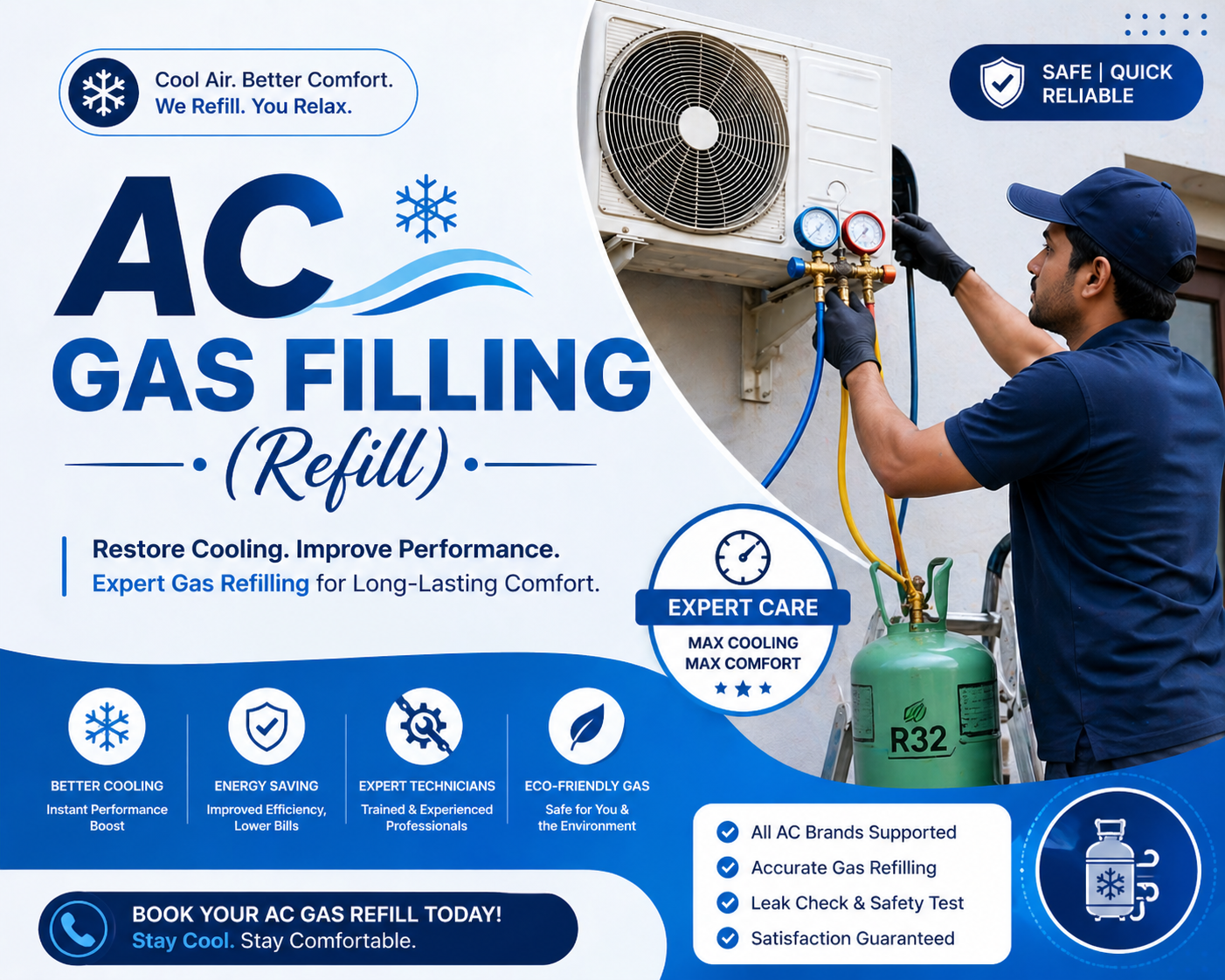 Basic AC Service in Panjim Goa